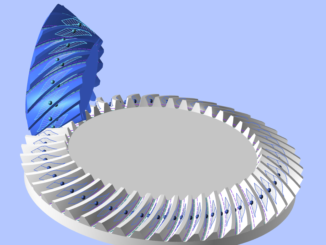 Gleason GEMs Tooth Contact Analysis by Ondrives