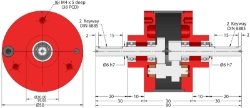 inline gear reducer gearbox servo Precision from Ondrives UK precision gear and gearbox manufacturer