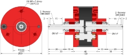 inline gear reducer gearbox servo Precision from Ondrives UK precision gear and gearbox manufacturer