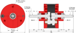 inline gear reducer gearbox servo Precision from Ondrives UK precision gear and gearbox manufacturer