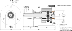 Ondrives Precision Gears and Gearboxes Part number  NH62-18