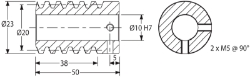 Ondrives Precision Gears and Gearboxes Part number  PW1.5-1DL