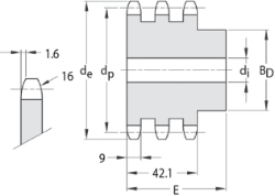 Ondrives Precision Gears and Gearboxes Part number  TCS15.88-29