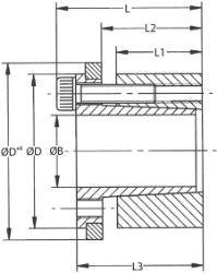 Ondrives Precision Gears and Gearboxes Part number  OKBS71-60X90