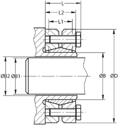 Ondrives Precision Gears and Gearboxes Part number  OKSD19-155X265-105