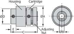 Ondrives Precision Gears and Gearboxes Part number  SAS16-6