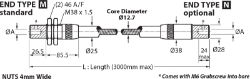 Ondrives Precision Gears and Gearboxes Part number  FD13A3000MM