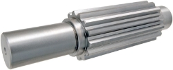 DIN 5480 N W Spline Hub Shaft from Ondrives UK precision gear and gearbox manufacturer