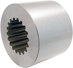 DIN 5480 N W Spline Hub Shaft from Ondrives UK precision gear and gearbox manufacturer