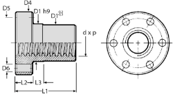 Ondrives Precision Gears and Gearboxes Part number  BFM164/LH