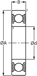 Ondrives Precision Gears and Gearboxes Part number  S625ZZ