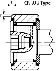 Ondrives Precision Gears and Gearboxes Part number  CF6UU