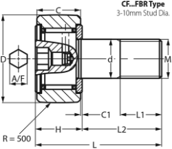 Ondrives Precision Gears and Gearboxes Part number  CF10-FBR