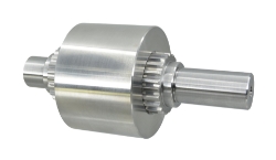 DIN 5480 N W Spline Hub Shaft from Ondrives UK precision gear and gearbox manufacturer