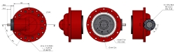 Ondrives Precision Gears and Gearboxes Part number  RGB125-36-RA