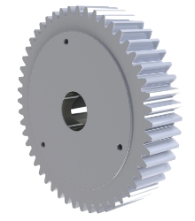 Case Hardened Steel Spur Gears from Ondrives UK precision gear and gearbox manufacturer