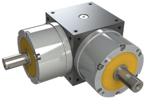 Spiral Bevel Cube Gearbox from Ondrives UK precision gear and gearbox manufacturer