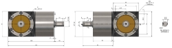 Spiral Bevel Cube Gearbox from Ondrives UK precision gear and gearbox manufacturer