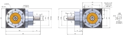 Spiral Bevel Cube Gearbox from Ondrives UK precision gear and gearbox manufacturer