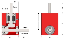 Ondrives Precision Gears and Gearboxes Part number  BL18-XH-1