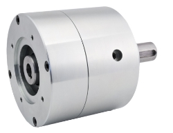 Servo Gearbox bore input, shaft output compact design made by Ondrives Precision Gears and Gearboxes