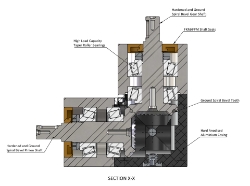 Spiral Bevel Cube Gearbox from Ondrives UK precision gear and gearbox manufacturer