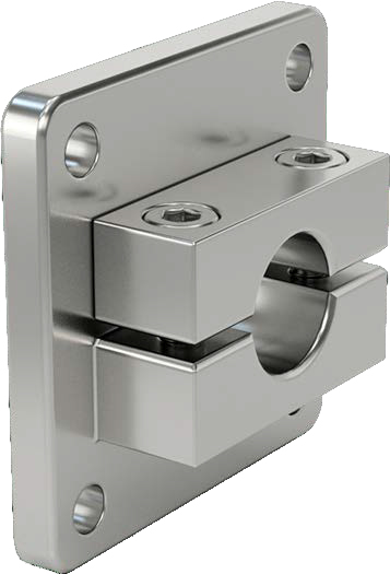 Flange Mount Linear Shaft Supports
